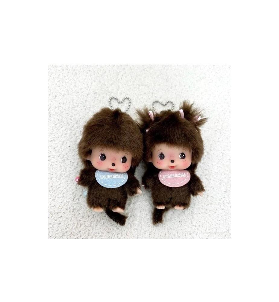 Porte-clés Monchhichi Big Head 10 cm