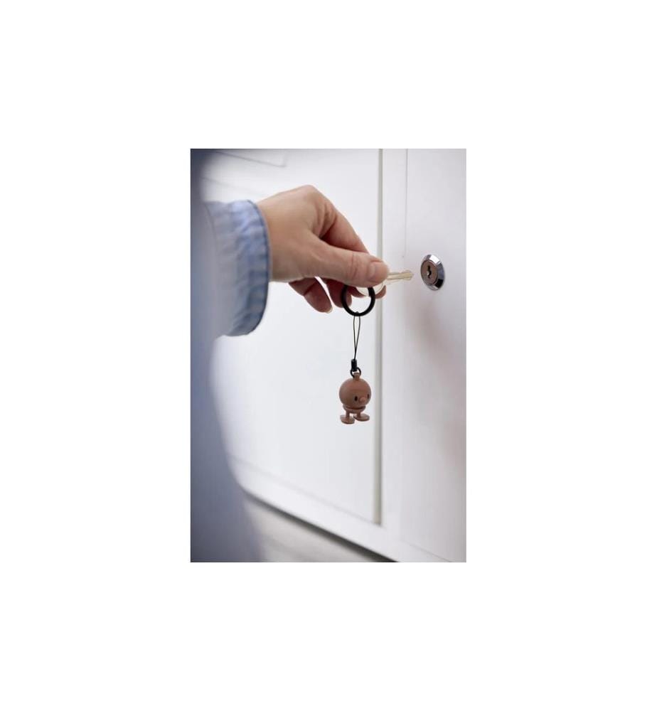 Hoptimist Porte-clés Bumble Marron
