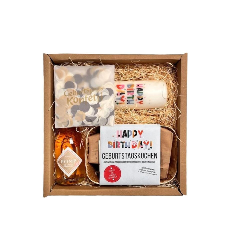 Coffret cadeau d'anniversaire Wunderle