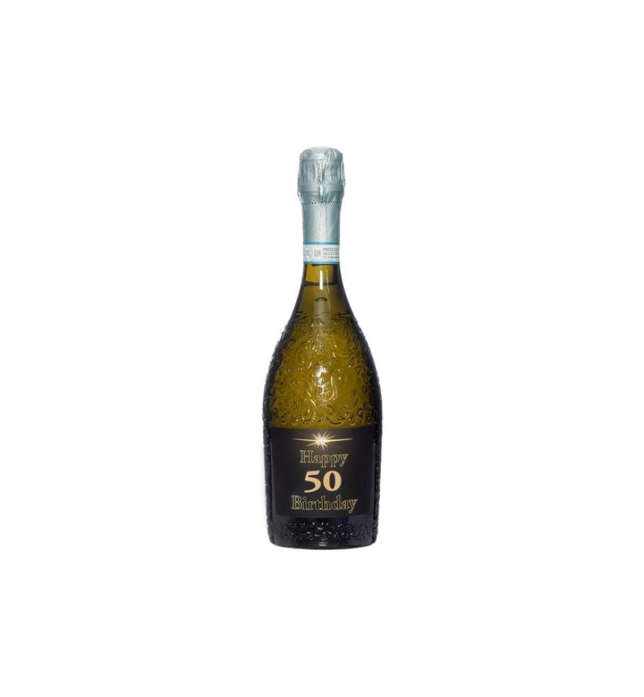 Idée cadeau Dreams and Fantasy Prosecco dark Joyeux Anniversaire 50 750 ml