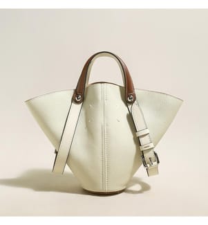 Eimertasche Taormina - Elfenbein