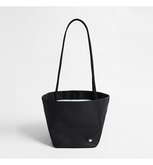 Einkaufstasche Eimer aus Nylon - Schwarz