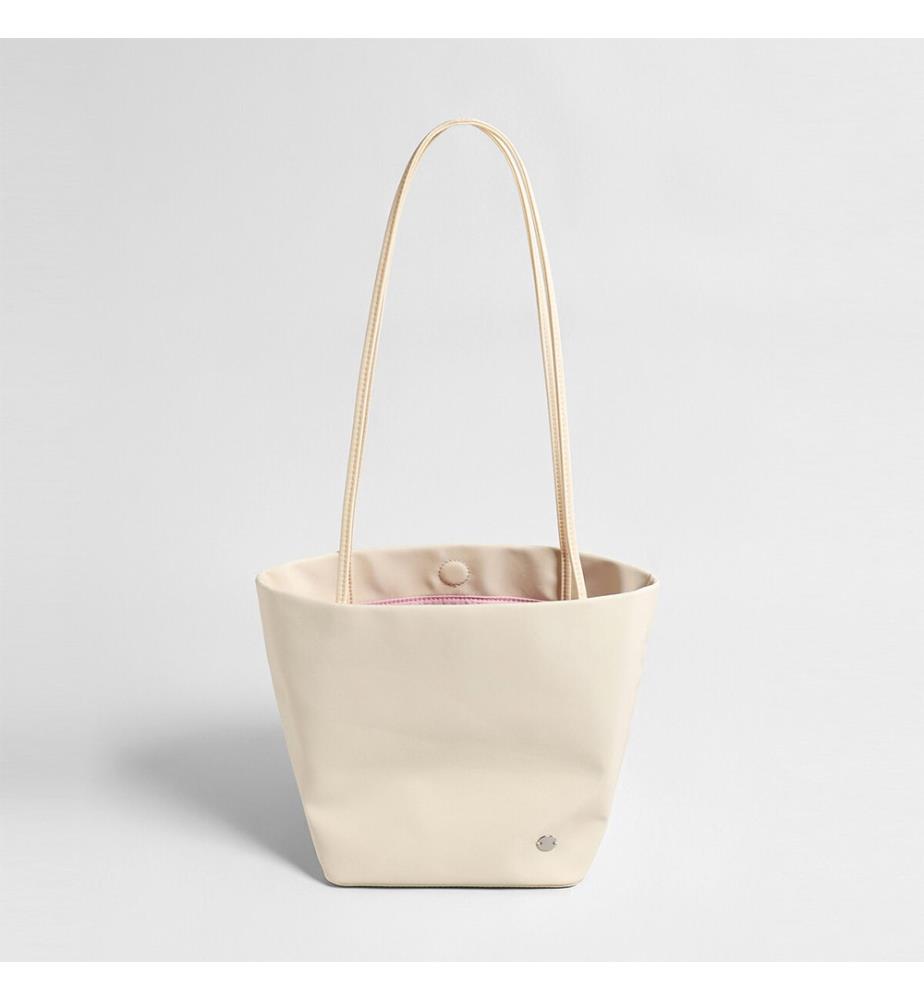 Einkaufstasche Eimer aus Nylon - Elfenbein