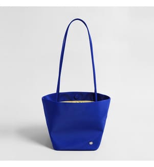 Einkaufstasche Eimer aus Nylon - Saphir