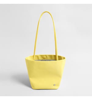 Einkaufstasche Eimer aus Nylon - Gelb