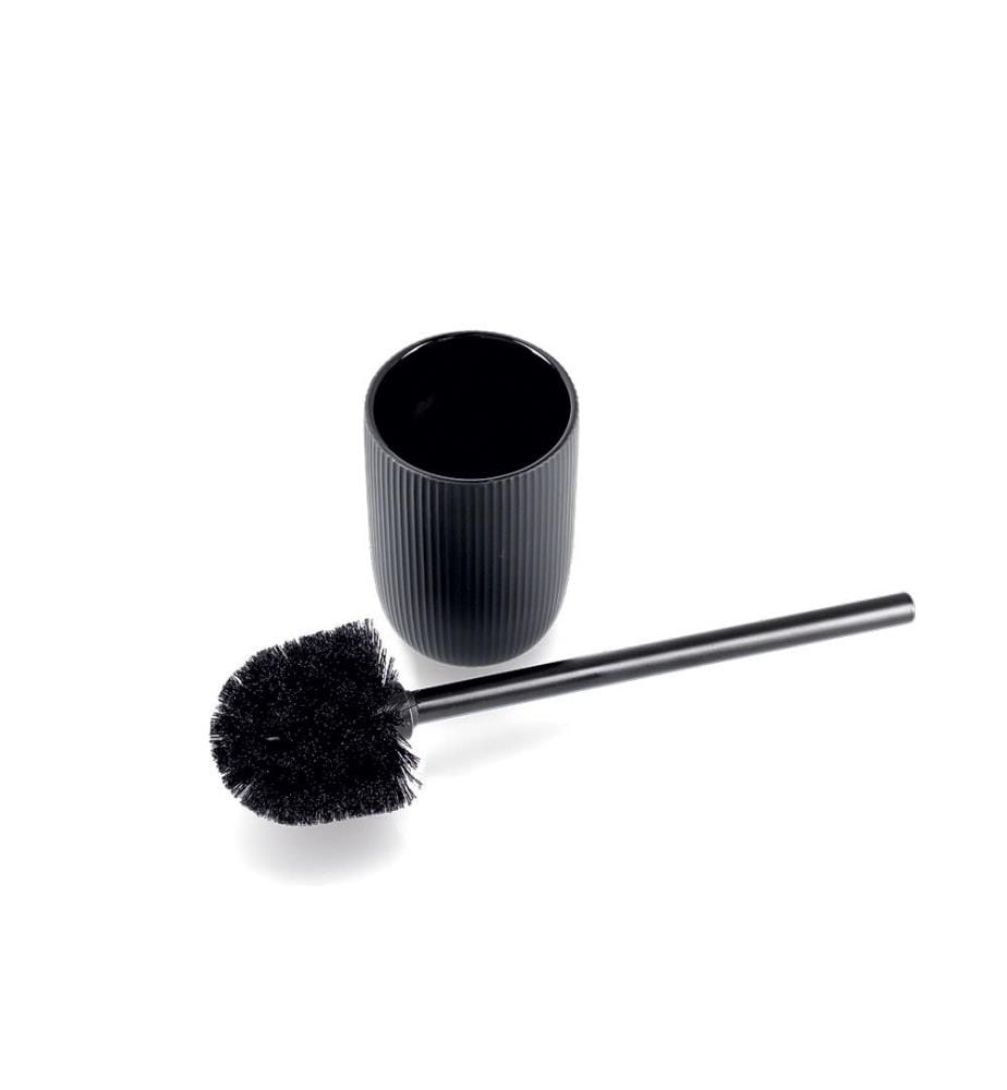 Toilet Brush, Ceramic - Black