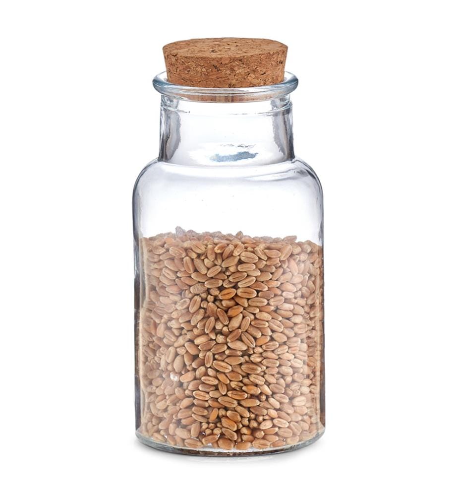Spice Jar - 250 ml - Transparent And Light Brown