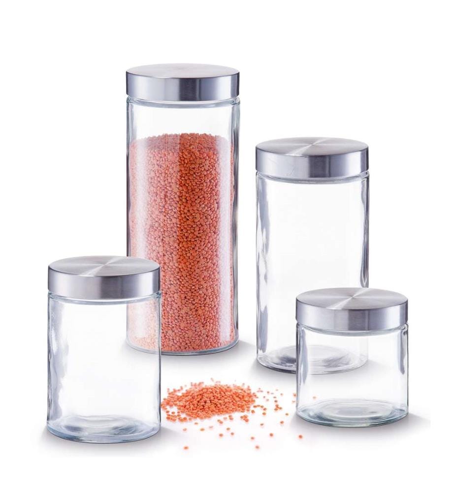 Vorratsglas mit Edelstahldeckel - 750 ml