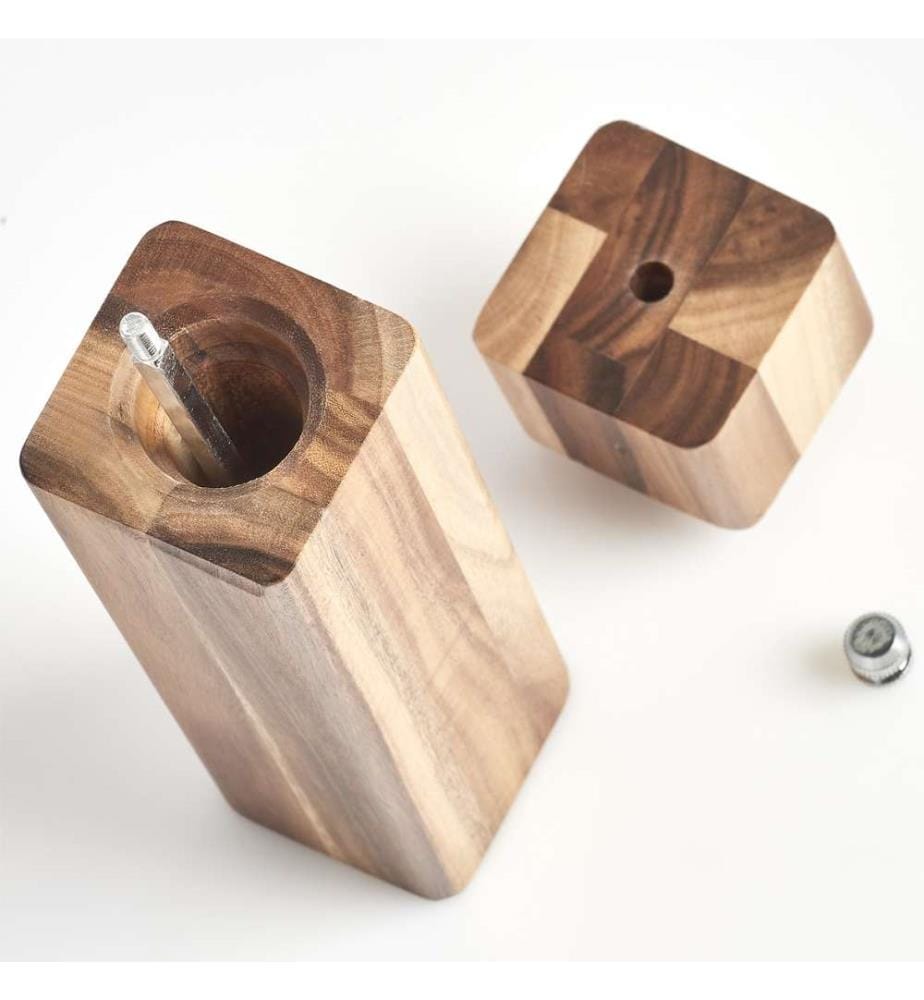 Salt / pepper mill, acacia - Brown
