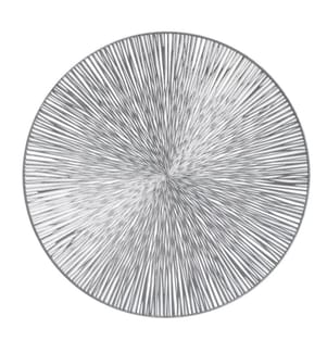 Plastic Placemat - Silver