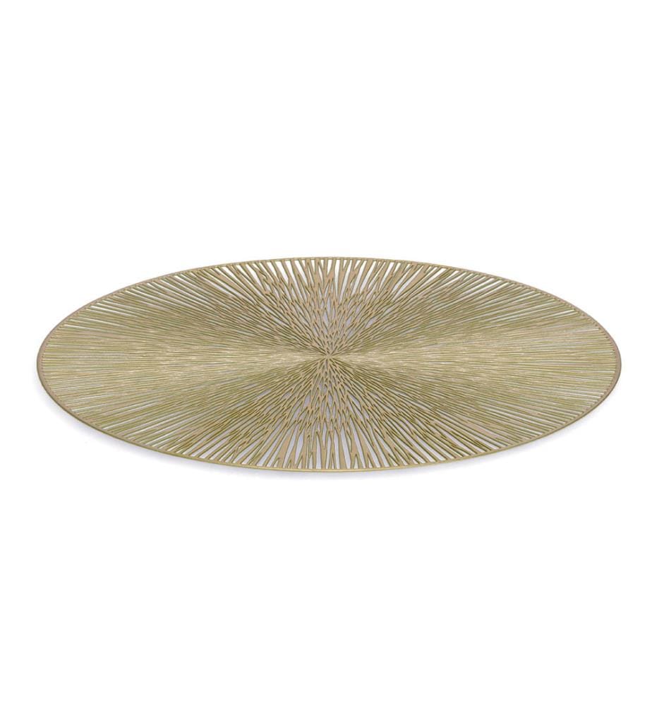 Plastic Placemat - Gold