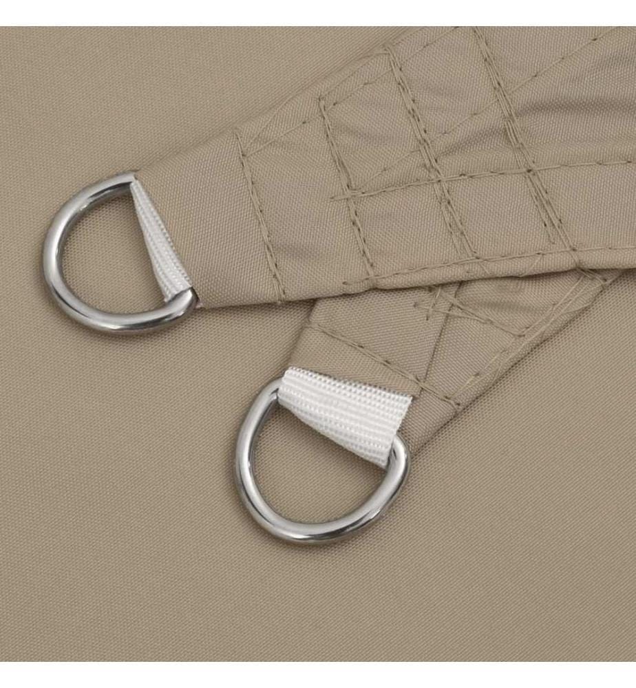 Sonnensegel Oxford-Gewebe Quadratisch 4x4 m Taupe
