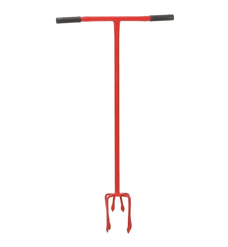 Griffe de jardin Rouge Acier