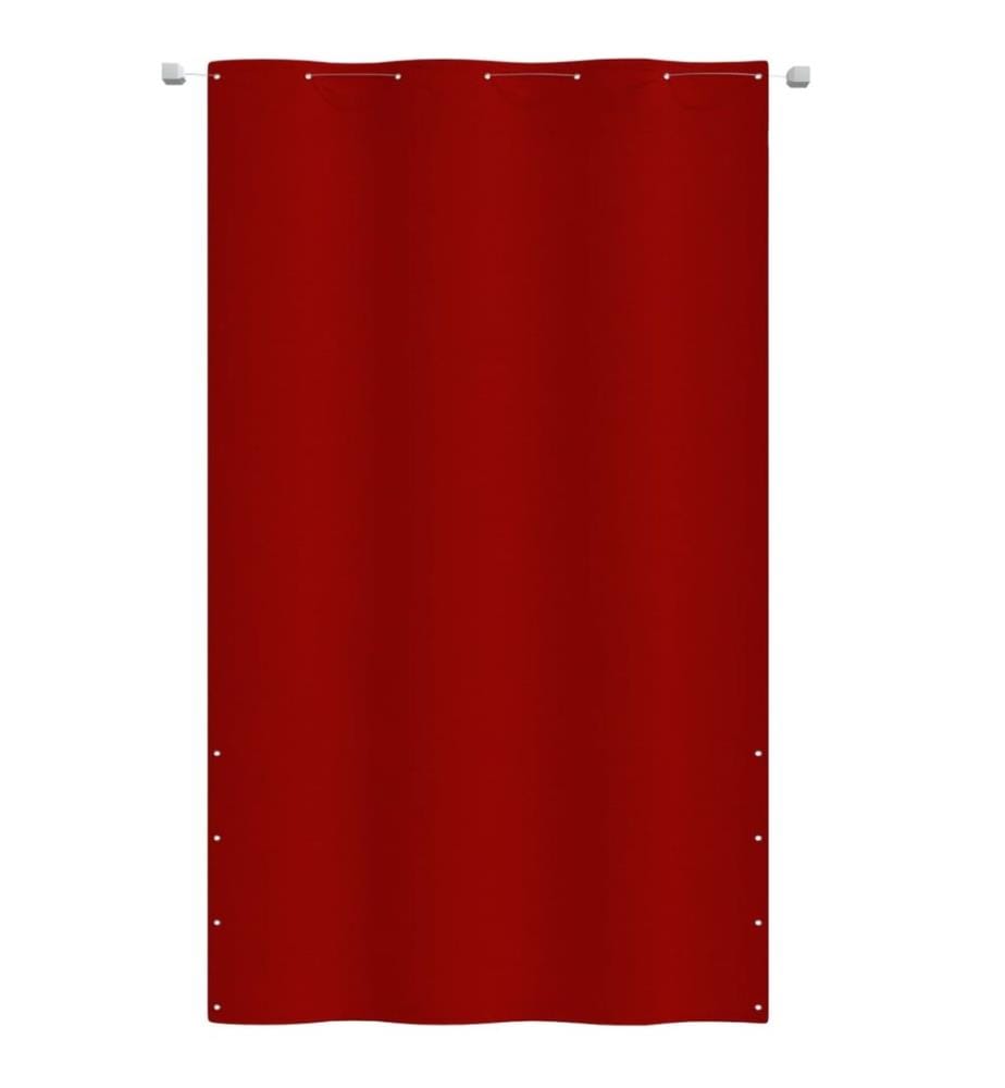 Écran de balcon Rouge 140x240 cm Tissu Oxford