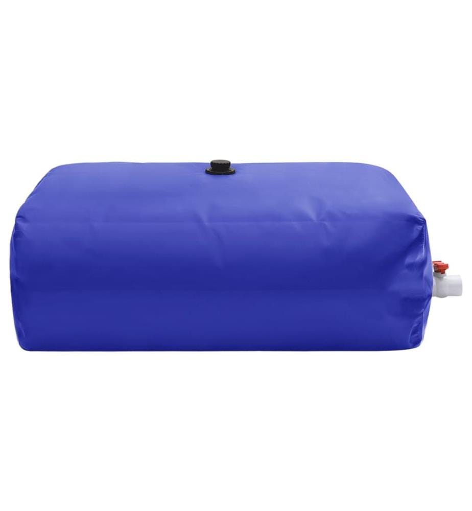 Wassertank mit Wasserhahn Faltbar 1000 L PVC