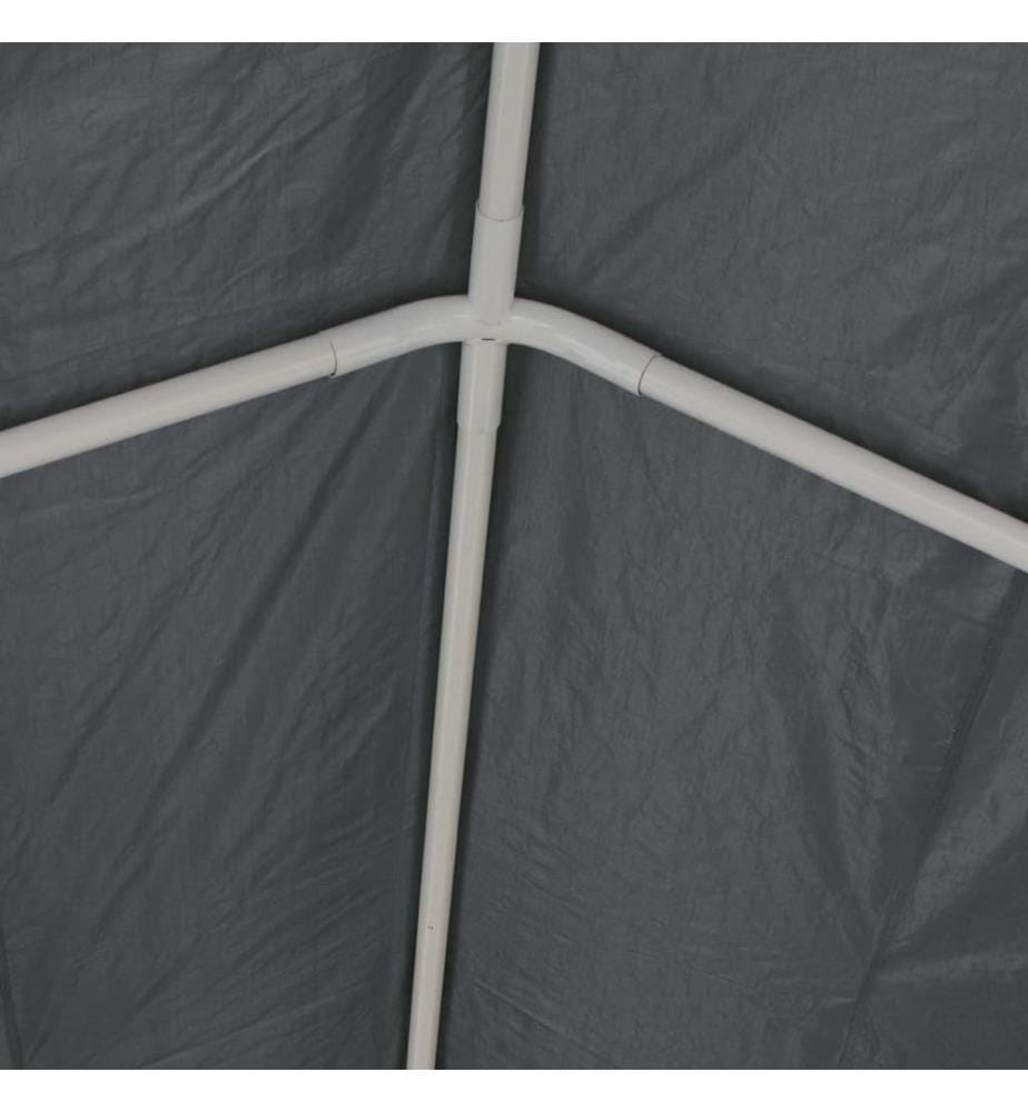 Partyzelt PE 6x12 m Grau