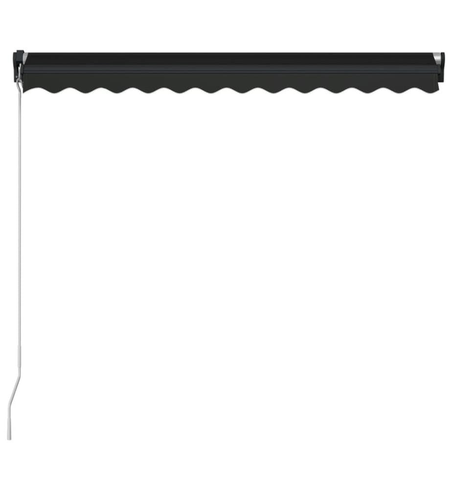 Auvent manuel rétractable 300x250 cm Anthracite