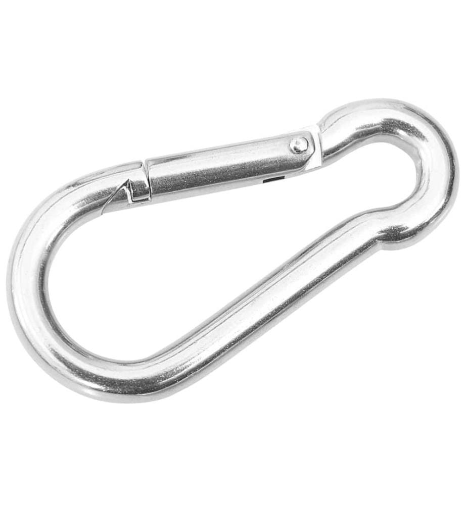 8-tlg. Sonnensegel Zubehör-Set Edelstahl