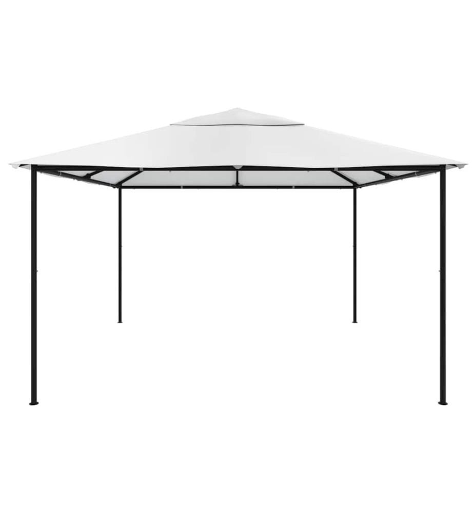 Pavillon 4x4x3 m Weiss 180 g/m²