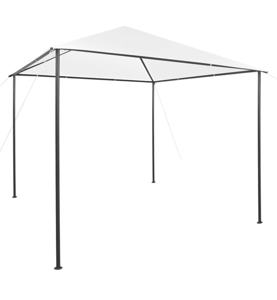 Pavillon 3x3x2,9 m Weiss 180 g/m²