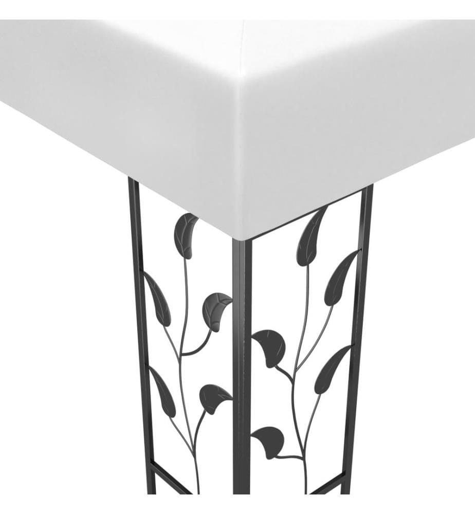 Pavillon 3x3 m Weiss 180 g/m²