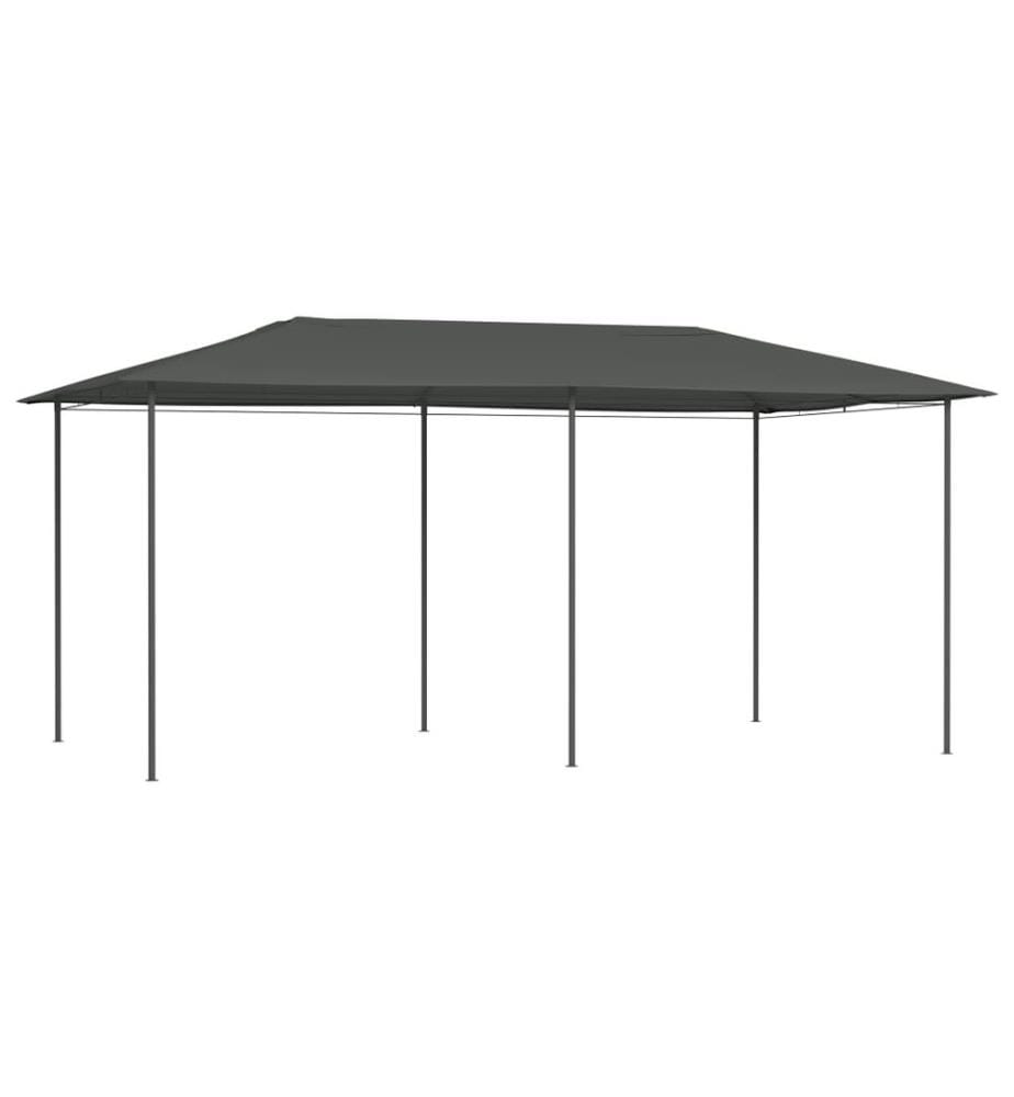 Pavillon 2,98x5,3x2,59 m Grau 160 g/m²