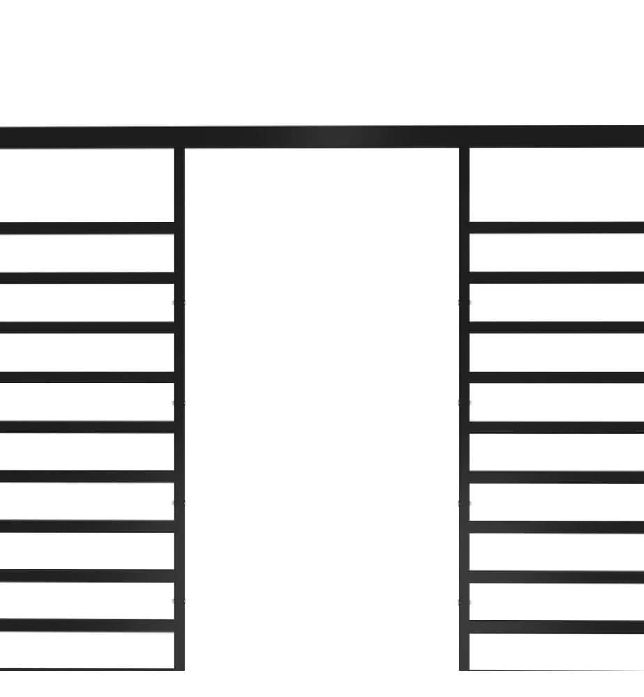 Pavillon mit Ausziehbarem Dach 4x3x2,3 m Anthrazit 180 g/m²