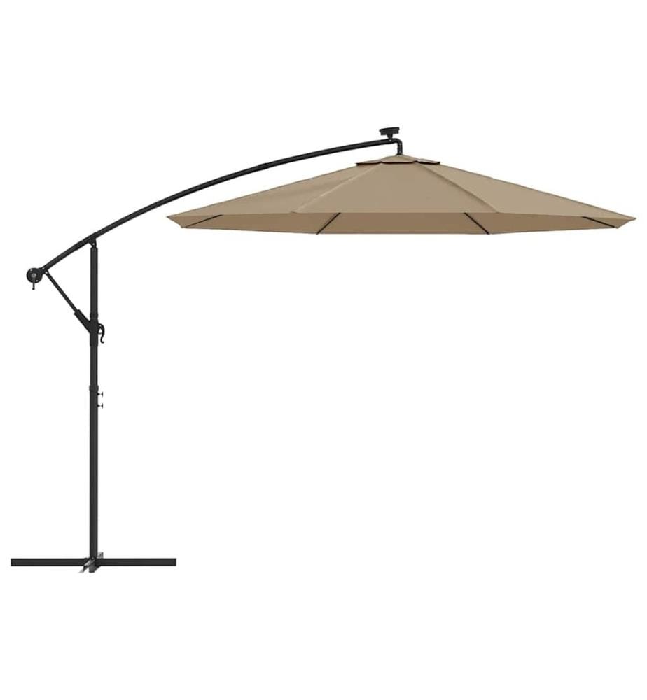 Ersatzbezug für Ampelschirm Taupe 300 cm