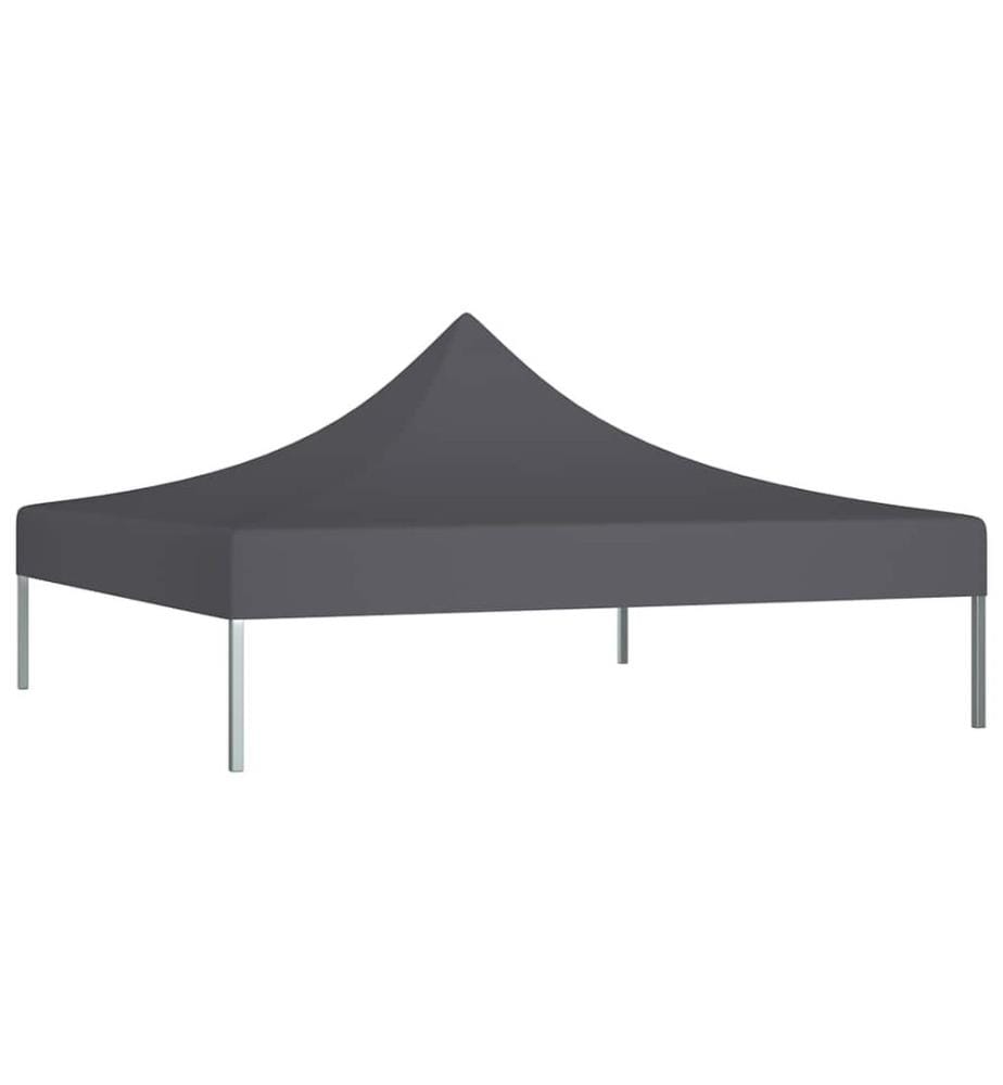 Partyzelt-Dach 2x2 m Anthrazit 270 g/m²