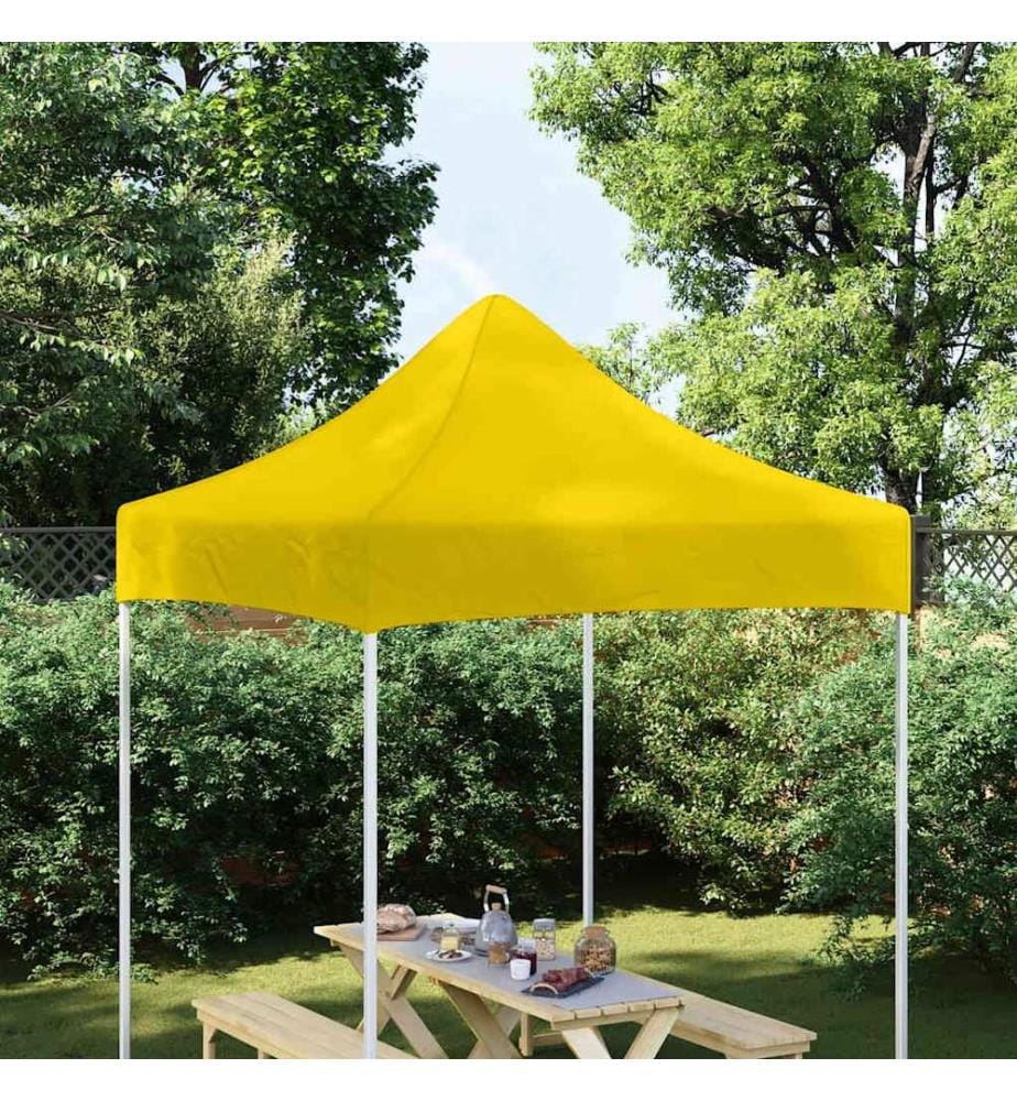 Partyzelt-Dach 2x2 m Gelb 270 g/m²
