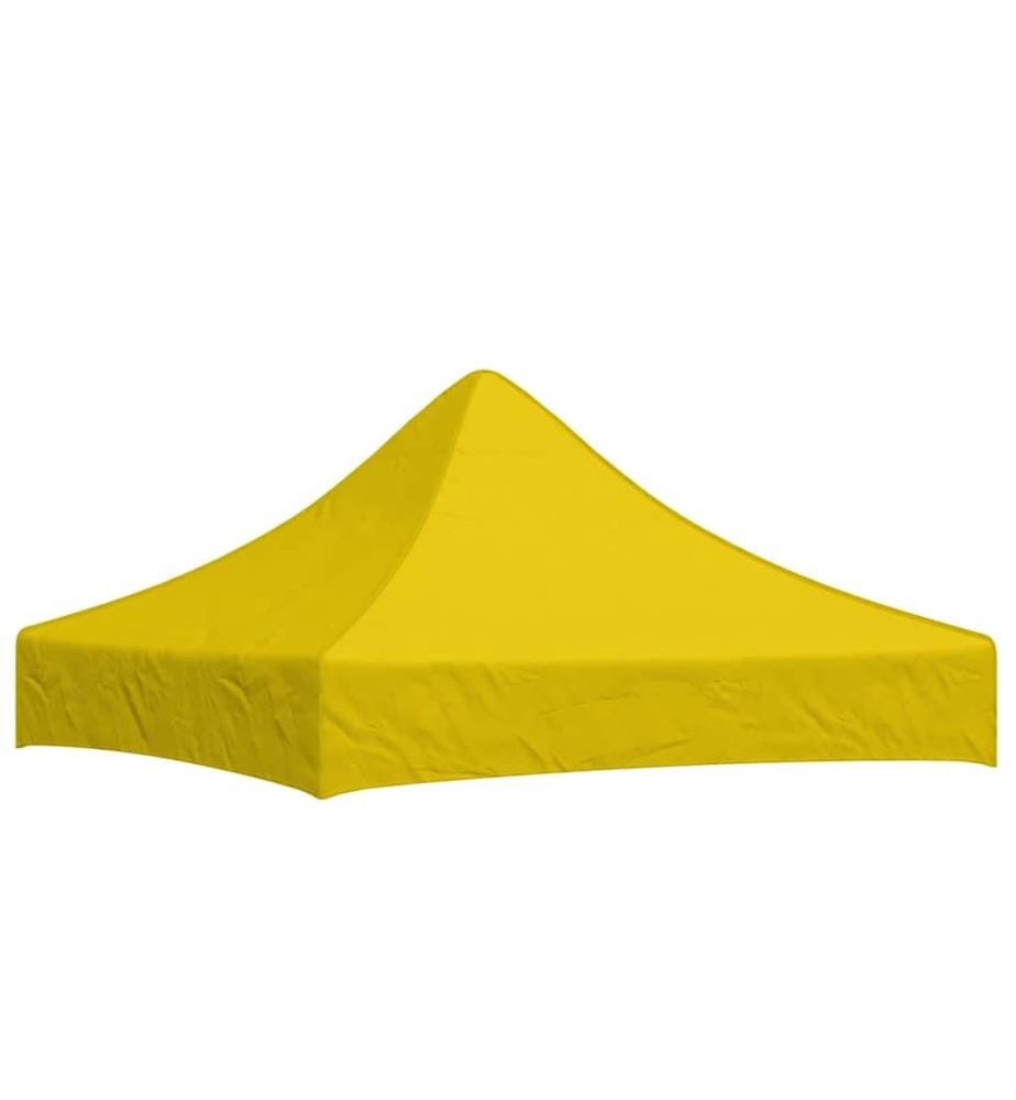 Partyzelt-Dach 2x2 m Gelb 270 g/m²