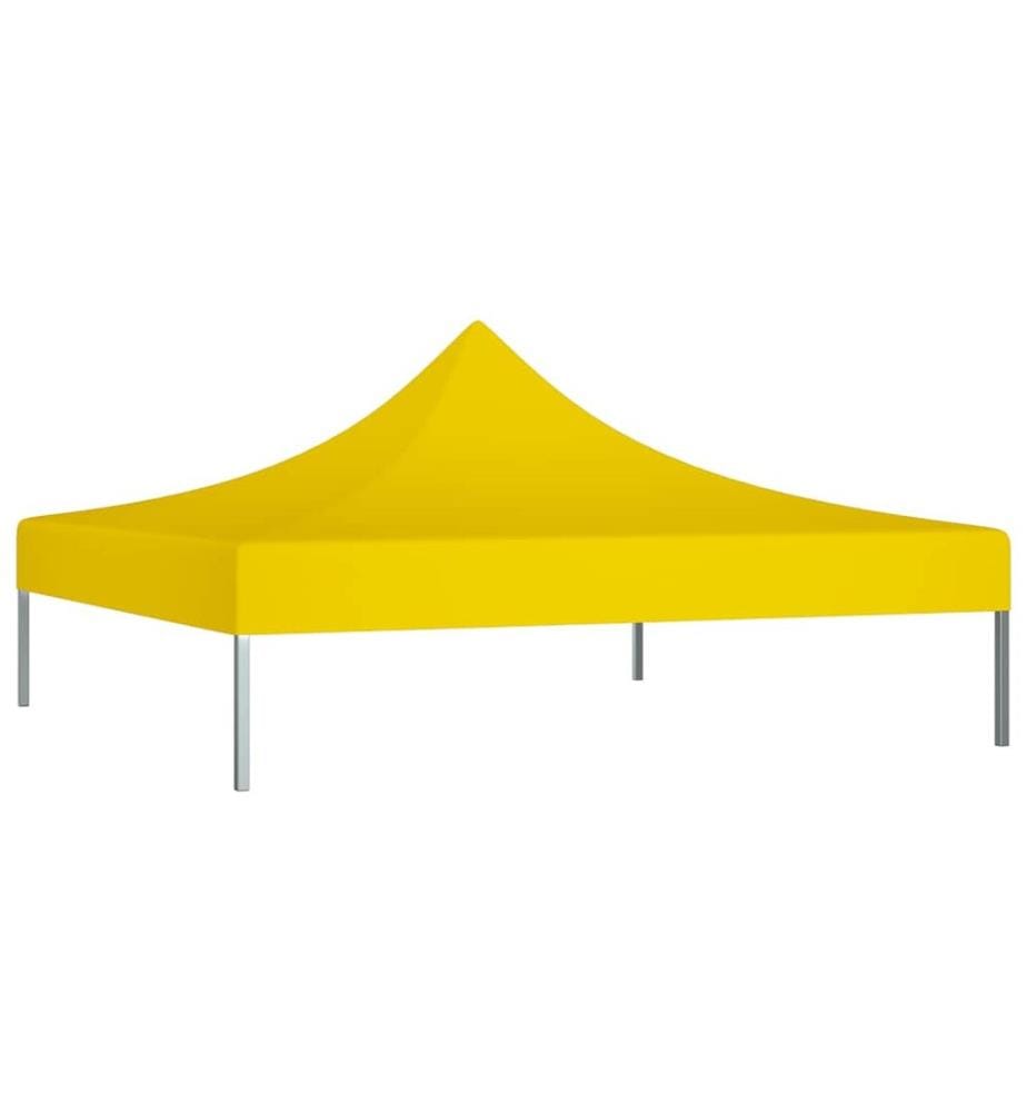 Partyzelt-Dach 2x2 m Gelb 270 g/m²