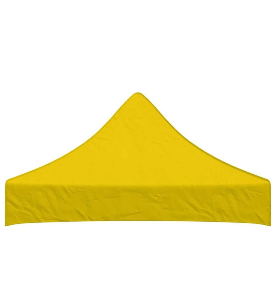 Partyzelt-Dach 2x2 m Gelb 270 g/m²