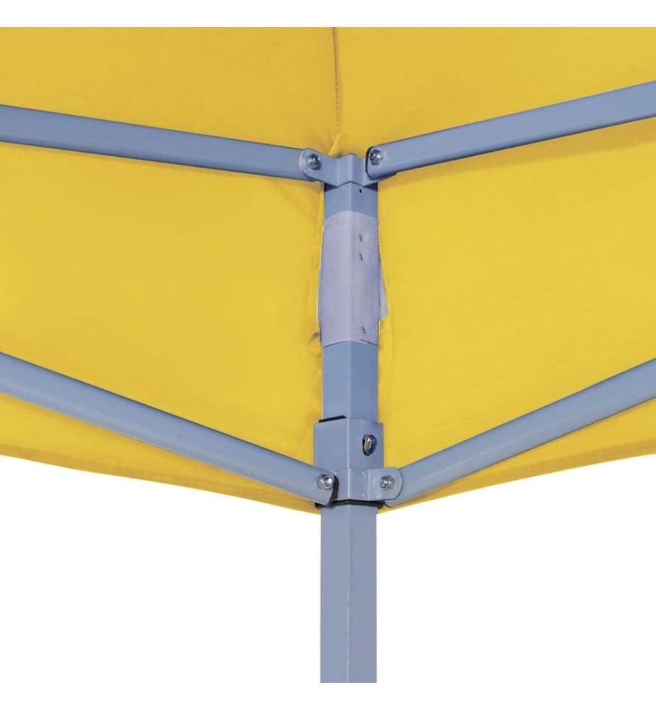 Partyzelt-Dach 2x2 m Gelb 270 g/m²