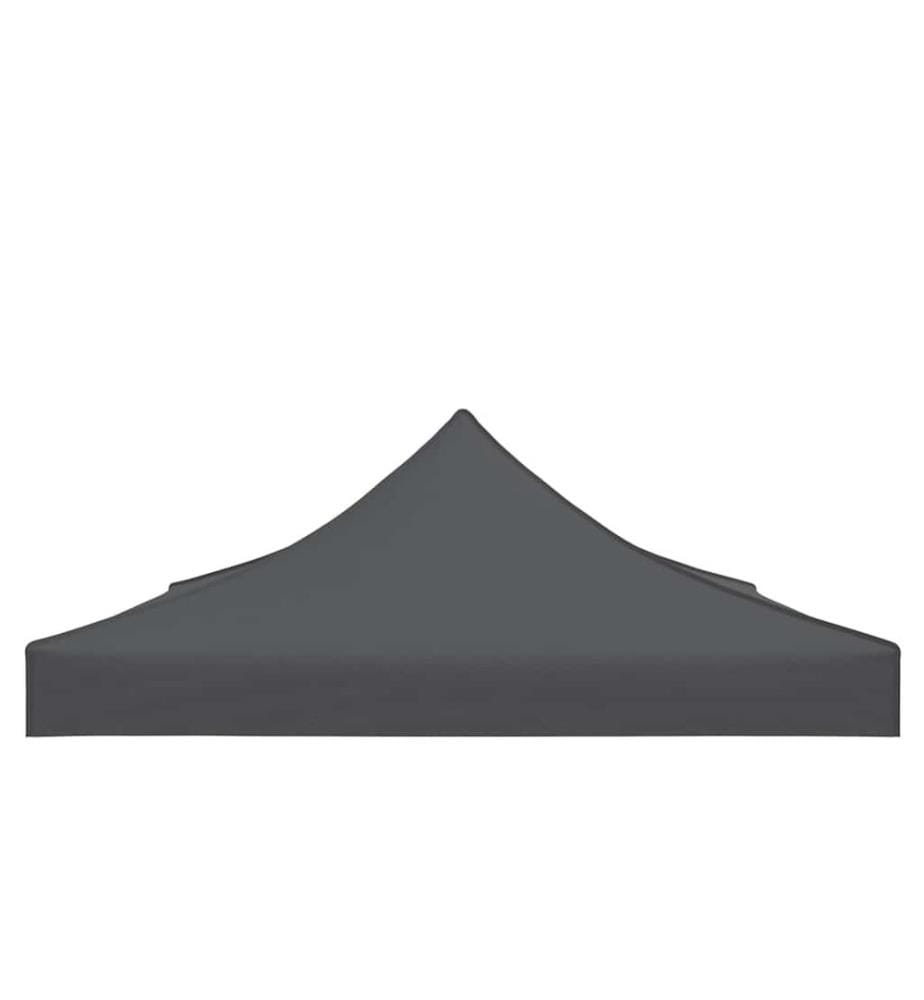 Partyzelt-Dach 4x3 m Anthrazit 270 g/m²