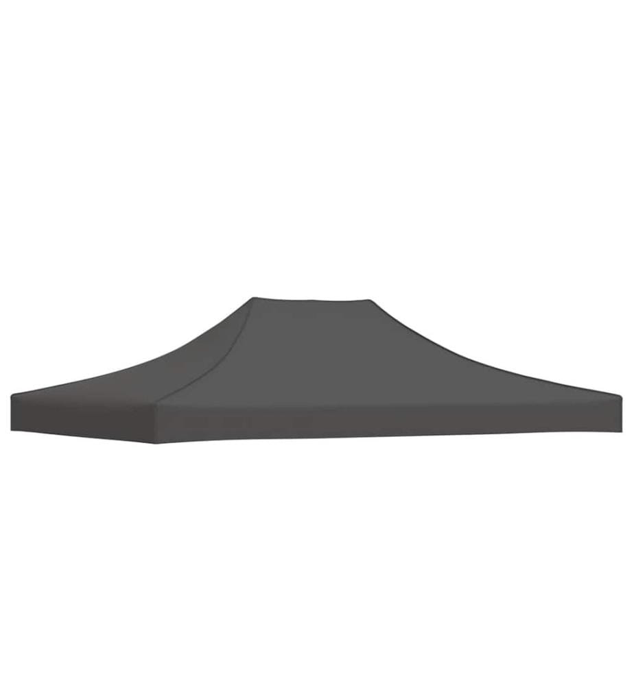 Partyzelt-Dach 4,5x3 m Anthrazit 270 g/m²