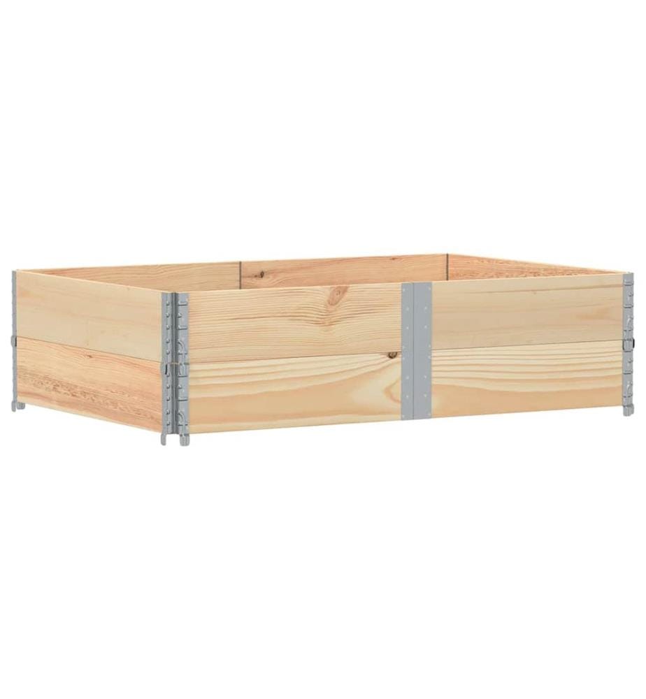 Jardinière 150x100 cm bois de pin massif