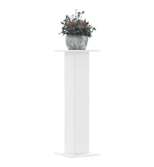 Supports pour plantes 2 pcs blanc 30x30x95 cm bois d'ingénierie
