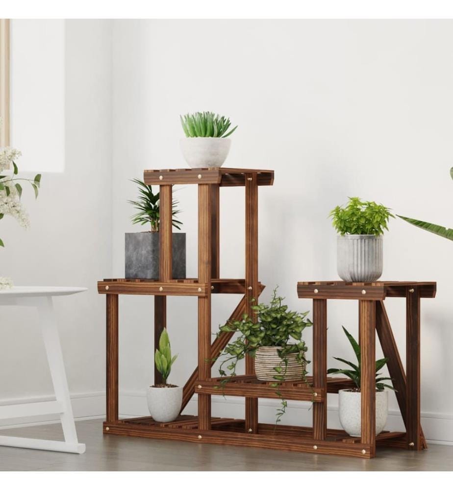 Blumenständer 90x25x73,5 cm Massivholz Tanne