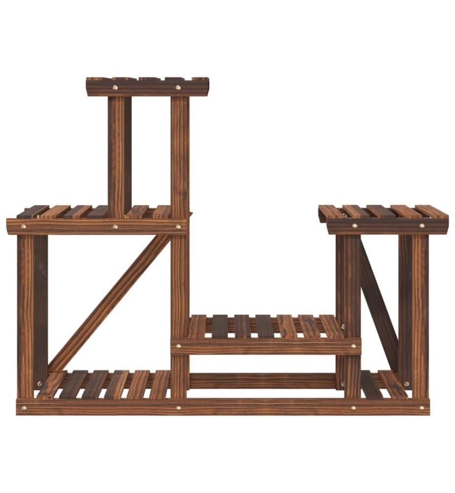 Blumenständer 90x25x73,5 cm Massivholz Tanne