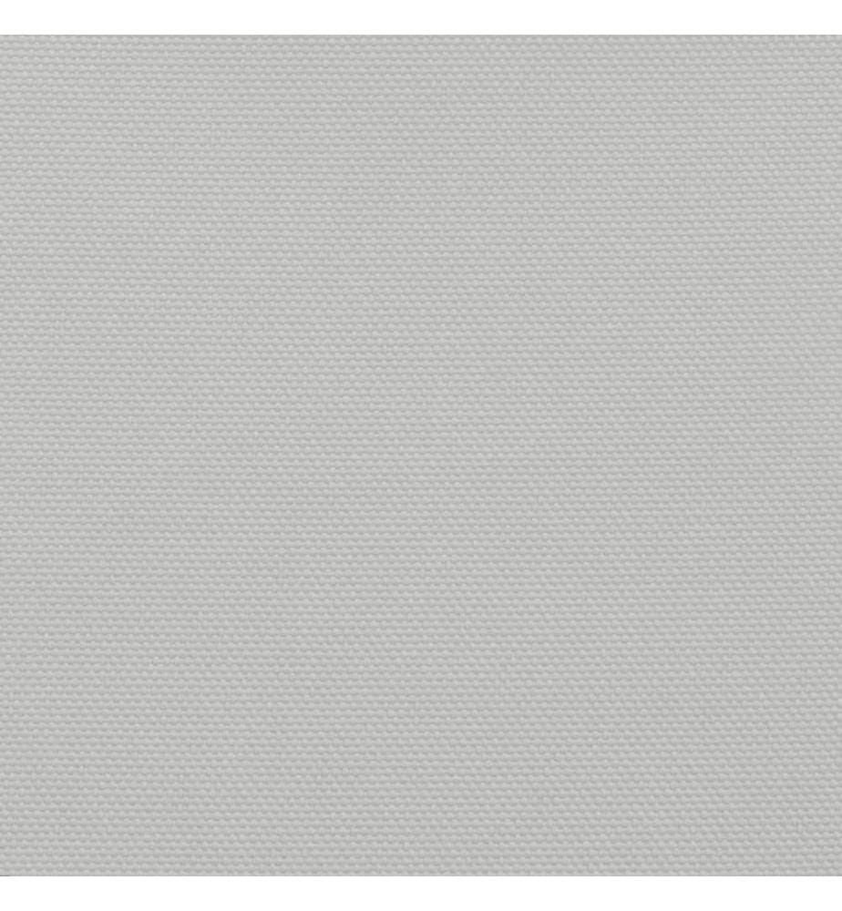 Écran de balcon gris clair 75x300 cm 100% polyester oxford