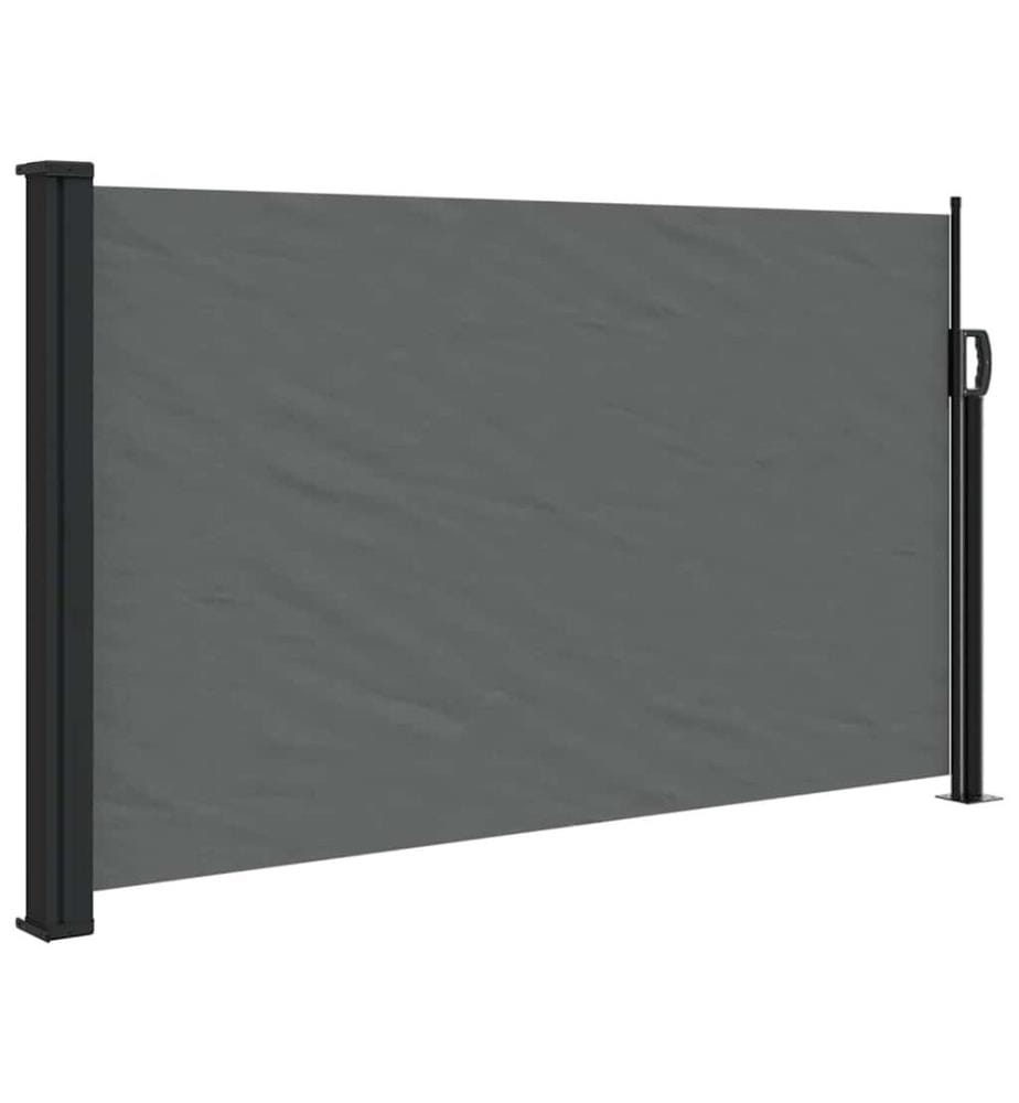 Store latéral rétractable Anthracite 120 x 600 cm