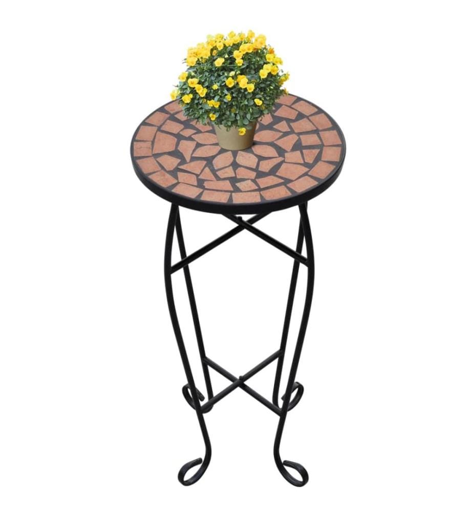 Beistelltisch Mosaik Terracotta