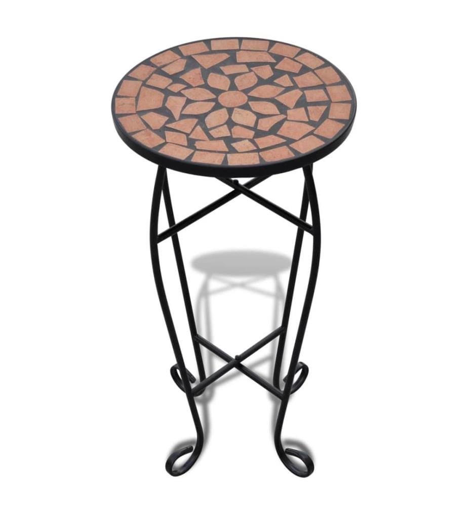 Beistelltisch Mosaik Terracotta