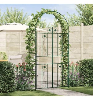 Arche de jardin Uni Vert 115 x 37 x 226 cm