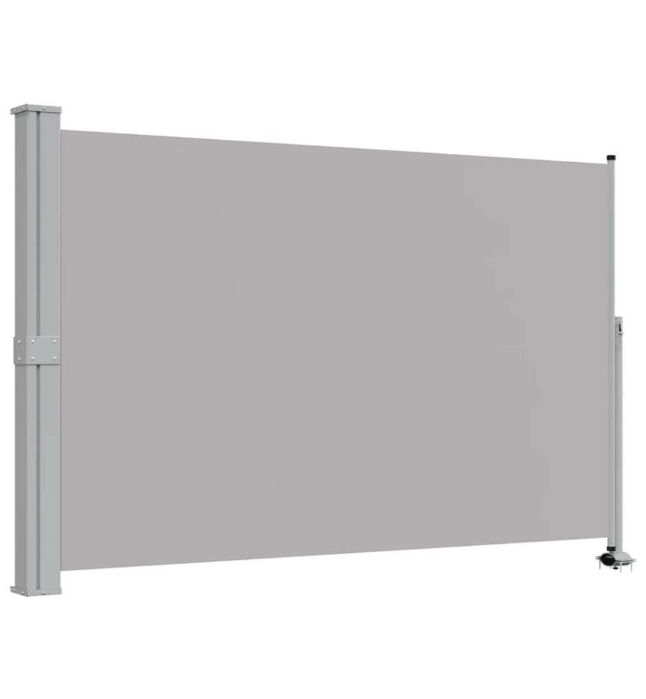 Einziehbare Seitenmarkise 160x300 cm Grau