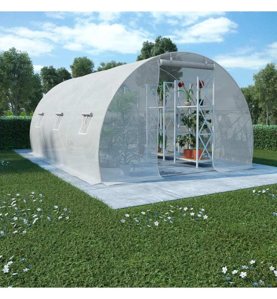 Gewächshaus 13,5m² 450x300x200 cm