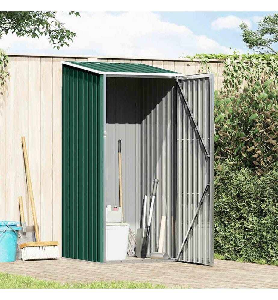 Abri de jardin Vert 87x98x159 cm Acier galvanisé