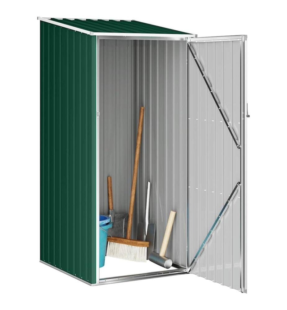 Abri de jardin Vert 87x98x159 cm Acier galvanisé