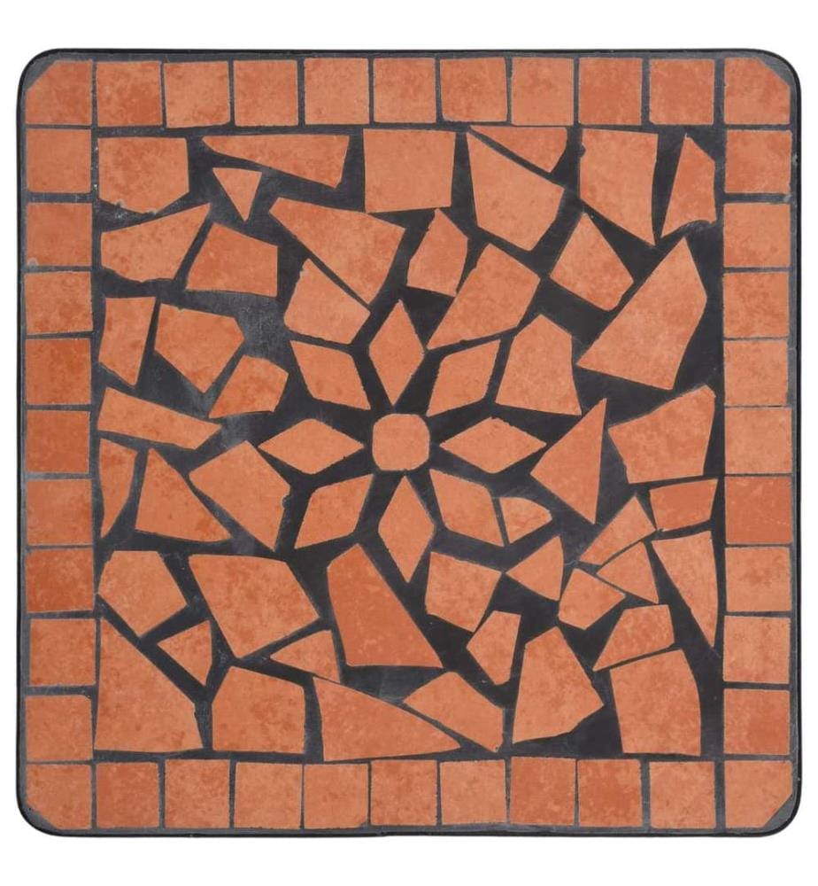 Mosaiktisch Keramik Terracotta